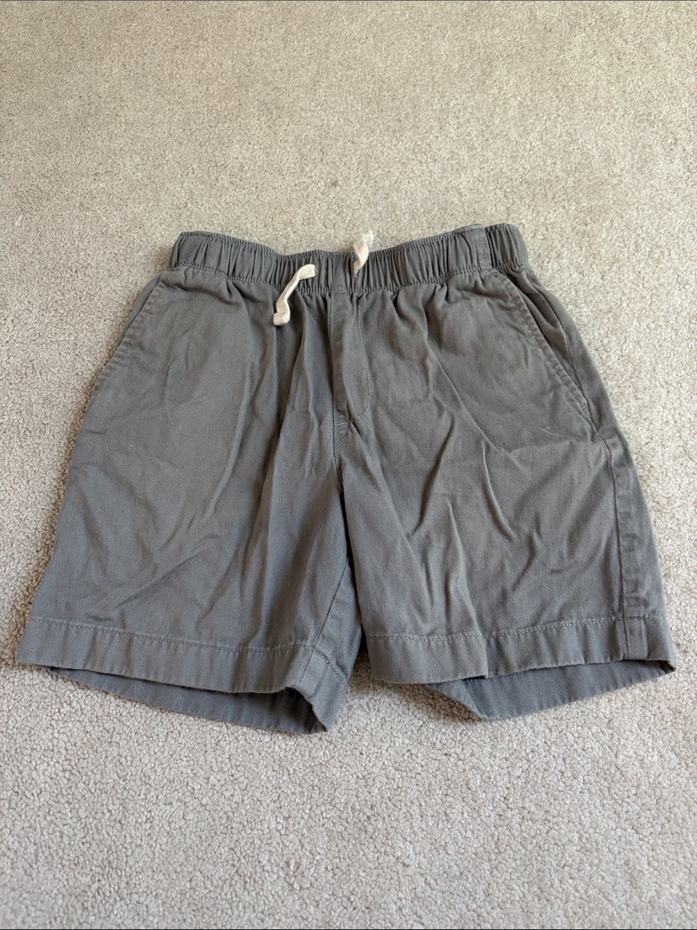 Crewcuts Boys Casual Drawstring Shorts - Gray